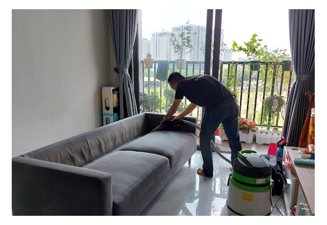 Dịch vụ giặt ghế sofa Dĩ An ǀ Thợ vệ sinh sofa tại nhà Dĩ An chuyên nghiệp